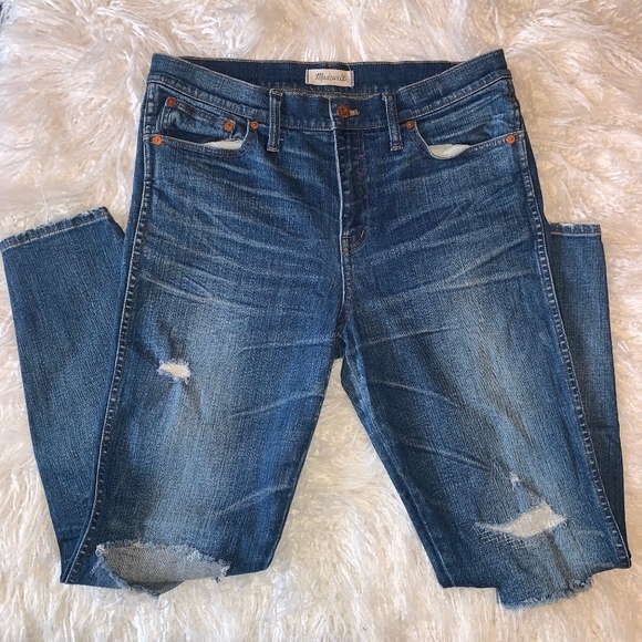 🔸 Madewell - High Riser Skinny Skinny Jean - Picture 1 of 4